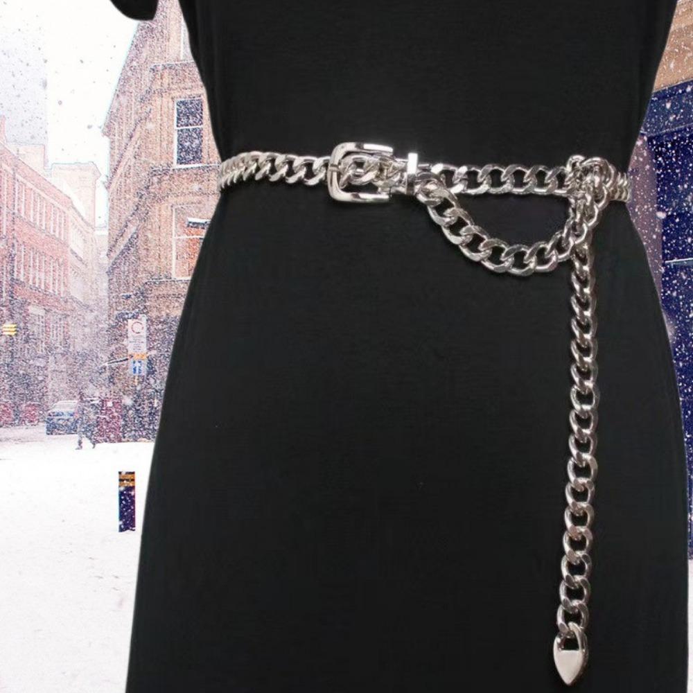 ใช่ เข็มขัดโซ่, เข็มขัดคาดเอวโลหะพู่ยาว, ชุดโซ่เอวแฟชั่นกางเกงยีนส์เข็มขัด - รูปที่ 5