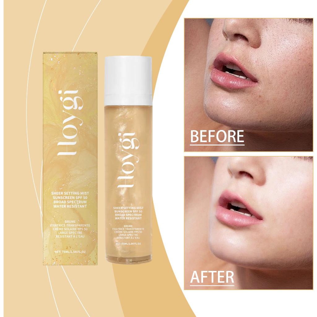 Hoygi สเปรย์ล็อคเมคอัพ Makeup Setting Spray เซ็ตติ้งสเปรย์ สเปรย์ล็อคเครื่องสำอาง ควบคุมความมัน ติดท