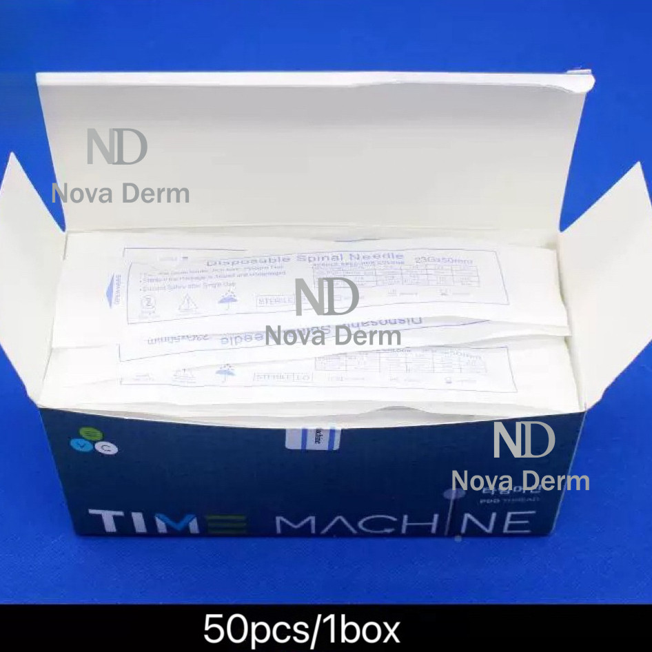 18G21G22G23G25G27G ทิ้ง Blunt ฝาปิด Cannula เข็มสําหรับฟิลเลอร์ 50 ชิ้น