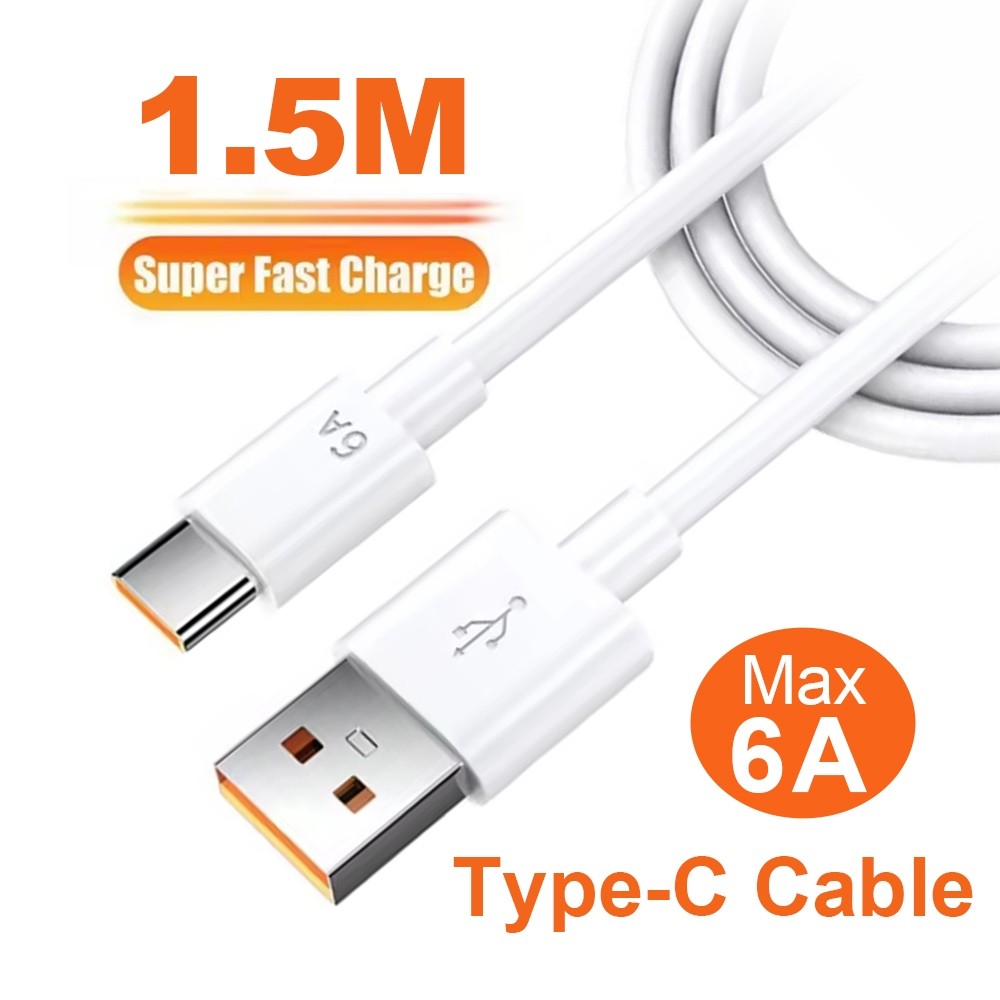 สายชาร์จ type C ยาว 1.5เมตร สายชาจ สายชาร์จไมโคร สายชาร์จไทป์ c