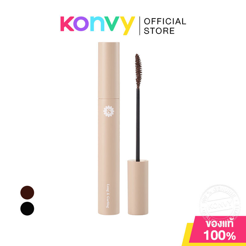 SUPERMOM Long & Curling Mascara 7g ซุปเปอร์มัม มาสคาร่าเนื้อมัลติเจลสูตรกันน้ำ
