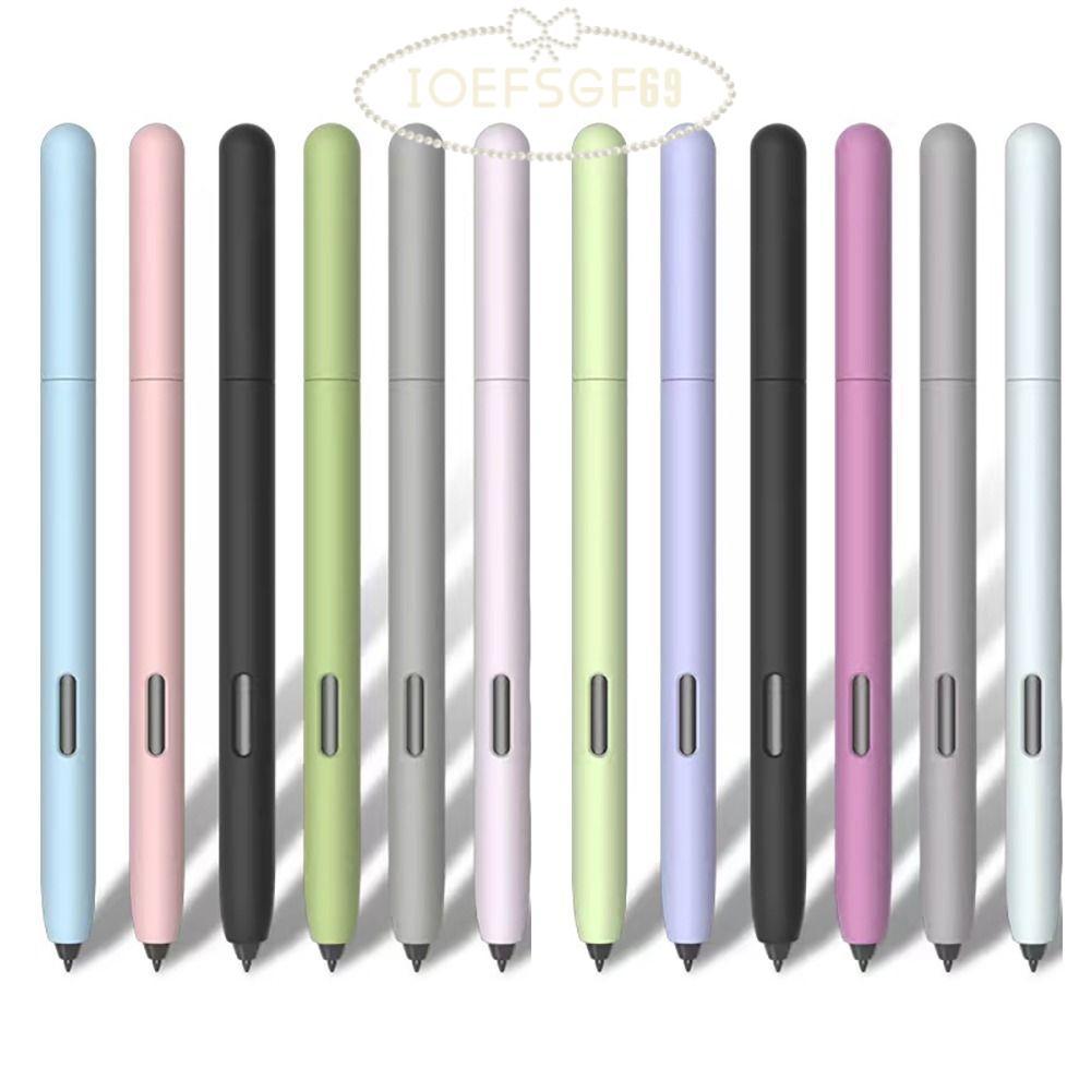 IOEFSGF69 ฝาครอบป้องกันสไตลัส,ซิลิโคนกันน้ําแท็บเล็ตดินสอสัมผัส,สํานักงานตามหลักสรีรศาสตร์กันลื่นกัน