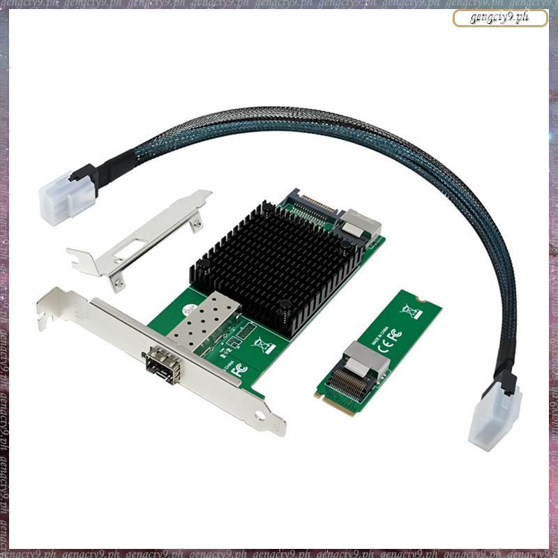 [LR] การ์ดเครือข่ายเซิร์ฟเวอร์ M.2 10G M.2 M X520-DA1 10G SFP+ การ์ดเครือข่ายเซิร์ฟเวอร์คอมพิวเตอร์อ