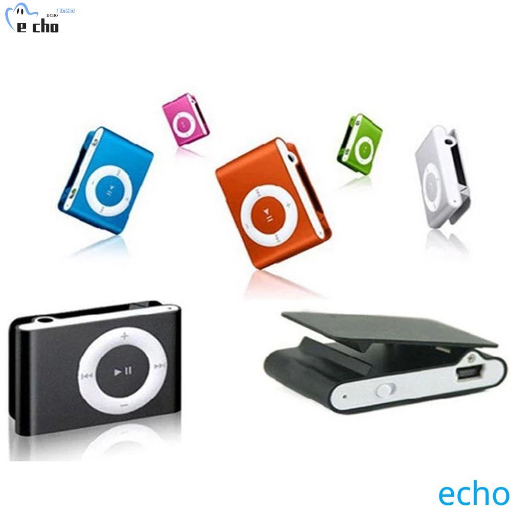 PIVOT MP3 Player Mini Fashion Media Player โลหะ 3.5 มม.กระจกกีฬา MP3