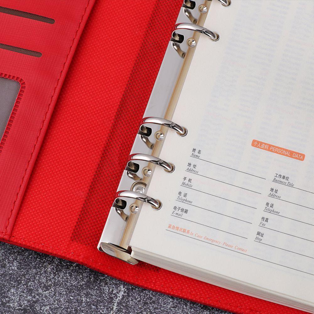 a6/a7 สมุดโน้ตไดอารี่ปกหนังทรงหลวม - รูปที่ 6