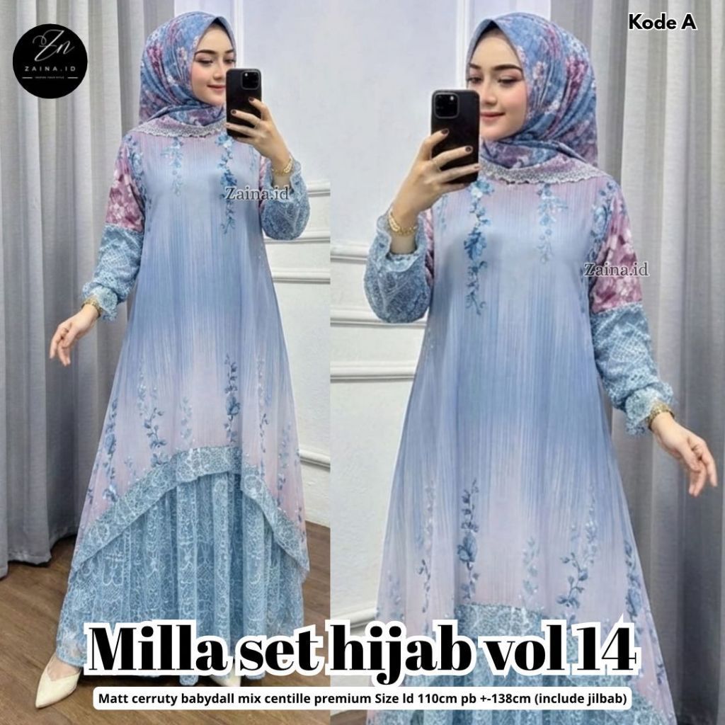 2002 MILLA SET HIJAB VOL 14 Zn ORIGINAL