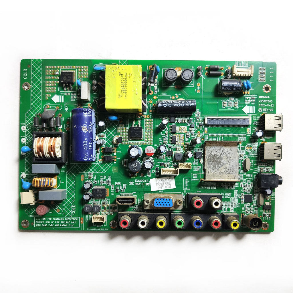 เมนบอร์ด Comfort LED32E330C/LED32F3300CE/32S3360CE35017303หน้าจอ 88YT 92YT