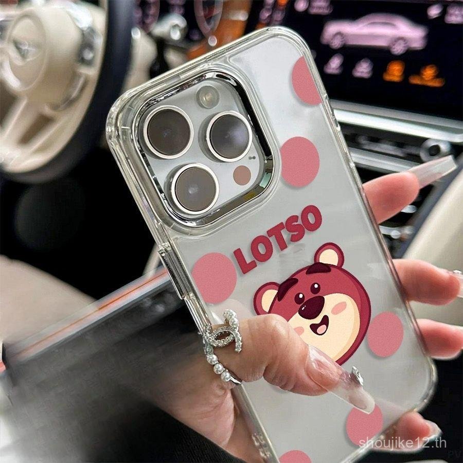 SAMSUNG หมีสตรอเบอร์รี่หัวเราะสําหรับSamsung S22 S21 S23 S20 S24 S25 S23FE S25FE S20PLUS S24PLUS S23