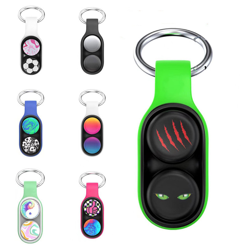 Hand Spinner Series ของเล่นแม่เหล็กยืดหยุ่นสีสัน Decompression Fidget Spinner ของเล่น