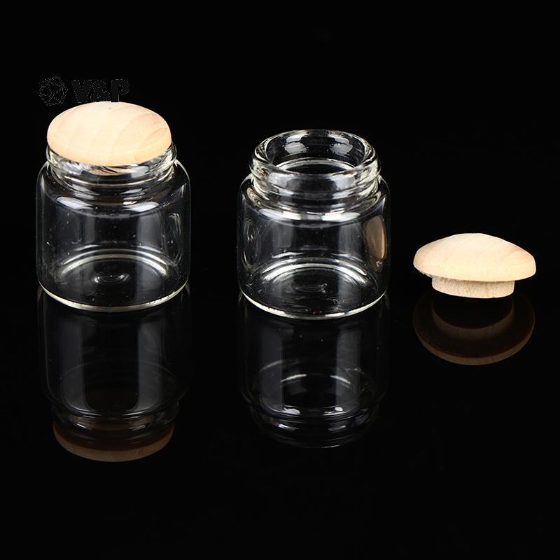 V&P 4 ชิ้น Miniature Candy Jar อาหารจําลองขนมสามารถของเล่น 1/12 ตุ๊กตา