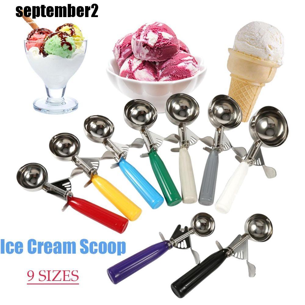 SPEPEMBER Ice Cream Scoop Meat Balls Rice Kitchen Cookies Dough Food Portioner Cutter