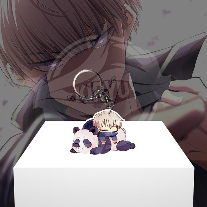 Gantungan Kunci อะนิเมะ Jujutsu Kaisen - Inumaki Toge - Ganci Akrilk - พวงกุญแจอะคริลิค - Inumaki 1,