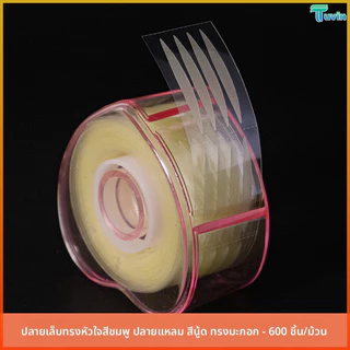 TN สติกเกอร์เทปตาสองชั้น 600 ชิ้น ระบายอากาศ กันน้ำ มองไม่เห็น มีกาวในตัว