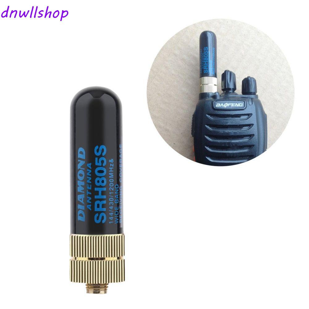 DNWLLSHOP เสาอากาศ Walkie Talkie TG-UV2 SMA-F Baofeng BF-888S วิทยุ 144/430MHz Dual Band