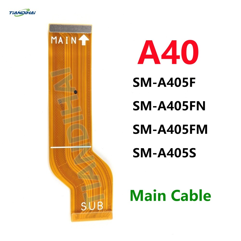 หลัก SUB สําหรับ Samsung Galaxy A40 A405F A405FN A405FM A405S ชาร์จตัวเชื่อมต่อ USB เมนบอร์ด Flex สา