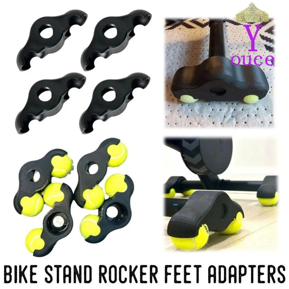 YOUCE ขี่จักรยานชั้น Protector,ปรับลูกเทนนิสเทรนเนอร์จักรยานแผ่นเท้า, Shock Absorbing Stable BIKE TR