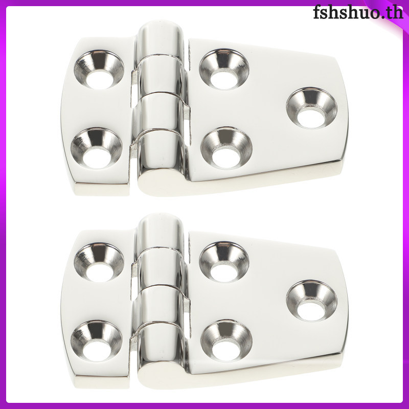 🏠 2pcs สเตนเลสสตีลบานพับหนาพิเศษสำหรับเรือยอชต์และ RV ใช้งานหนัก เนียนเรียบ เหมาะกับบ้าน