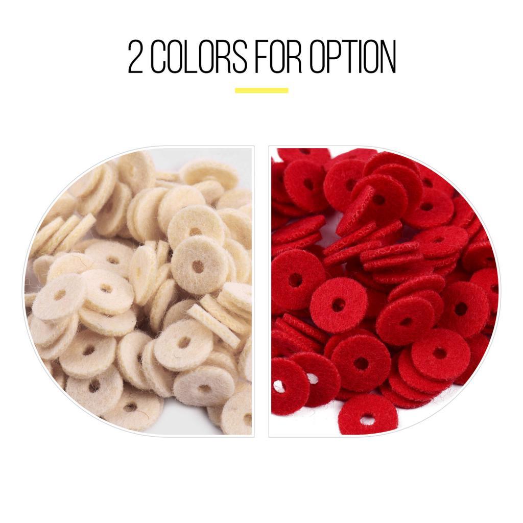 First_Mall-ph fangzi แผ่นเครื่องซักผ้าเปียโนสักหลาด 90 ชิ้นสําหรับอุปกรณ์ปรับแต่ง