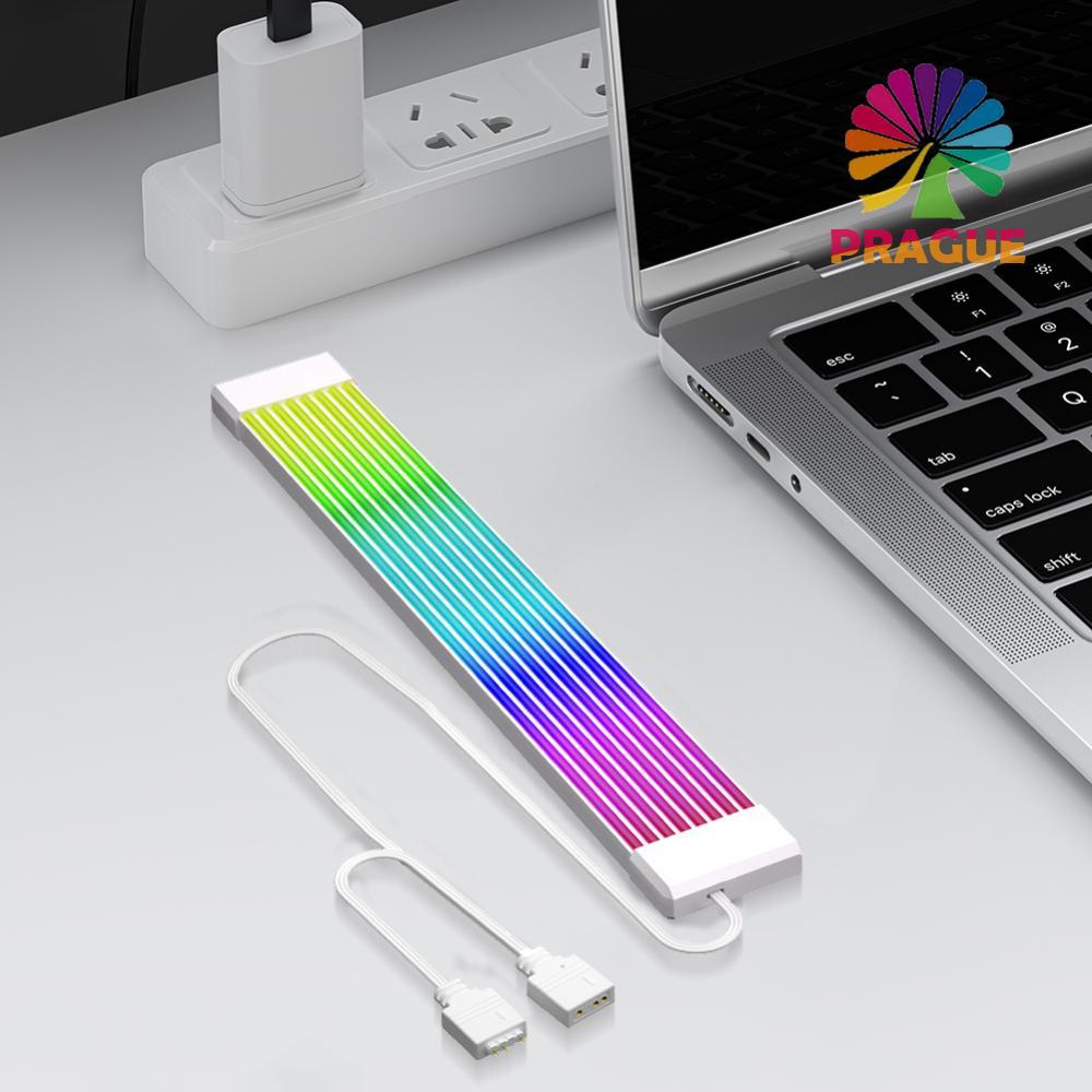 ⚡24ชม.⚡ 5V 3Pin ยืดหยุ่น LED Strip Light DIY ชุด 8Pin 24Pin PSU RGB Cable Extensions