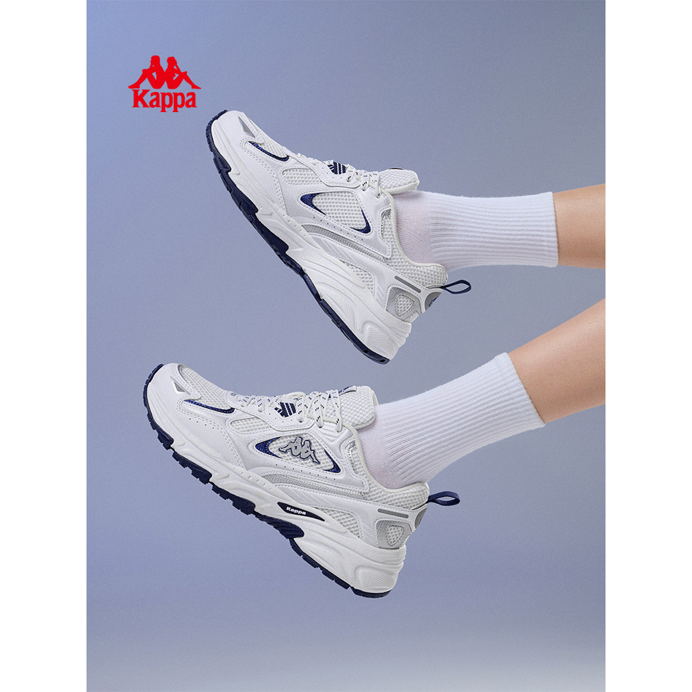 Kappa รองเท้ากีฬา สำหรับผู้หญิงและผู้ชาย ฤดูใบไม้ร่วง-ฤดูหนาว หนากำลังดี ออกแบบให้สวมใส่ง่ายและเพิ่ม