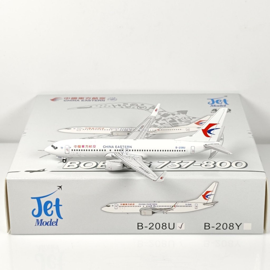 [] Jet Model 1: 400 China Oriental Airlines B737-800 B-208U B-208Y Alloy Model