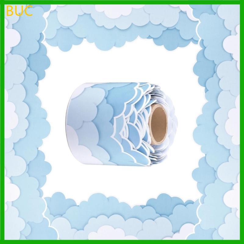 BUC Bulletin Board Border 32 8ft กระดานดําขอบ Trim สติ๊กเกอร์ติดผนังตกแต่งห้อง