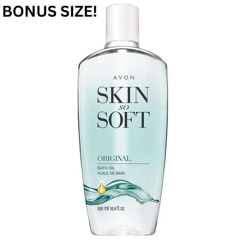 Skin So Soft 獎勵大小的原裝沐浴油
