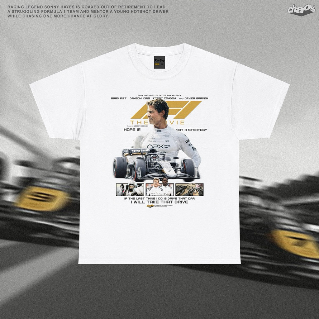 CHAOS T-SHIRT F1 THE MOVIE