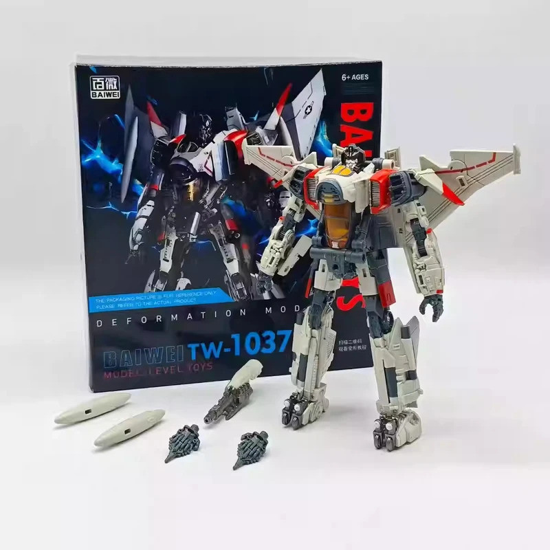 BAIWEI TW-1037 TW1037 Lightning Transformation ของเล่น Side Story Movable รุ่นคอลเลกชันของขวัญ