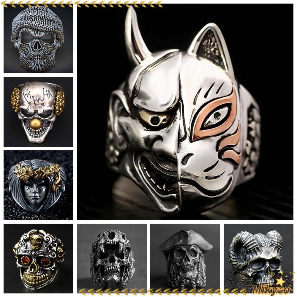 MIKYCO Punk Biker Hip Hop Indian Rock Finger Jewelry Gothic