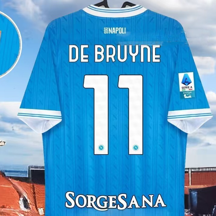 2526 Naples Home Debrau Nei Jersey Maladona McTominnai Luca Ku Fan Version