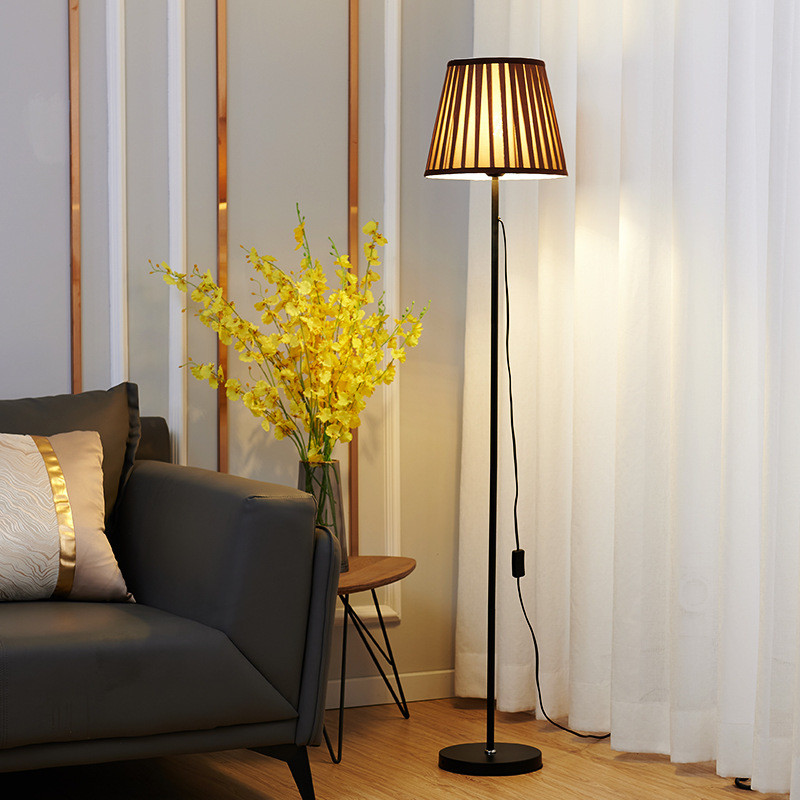 Floor lamp for living room, bedroom, sofa, bedside, cozy, simple, modern, creative led Remote-contro