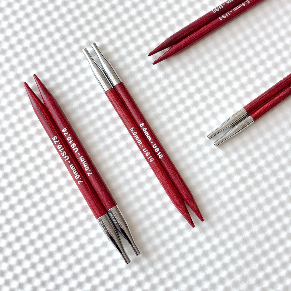 Shenglian knitpro amore amore เข็มที่ถอดออกได้ Birch เข็มถักนําเข้าเสื้อกันหนาวเข็ม