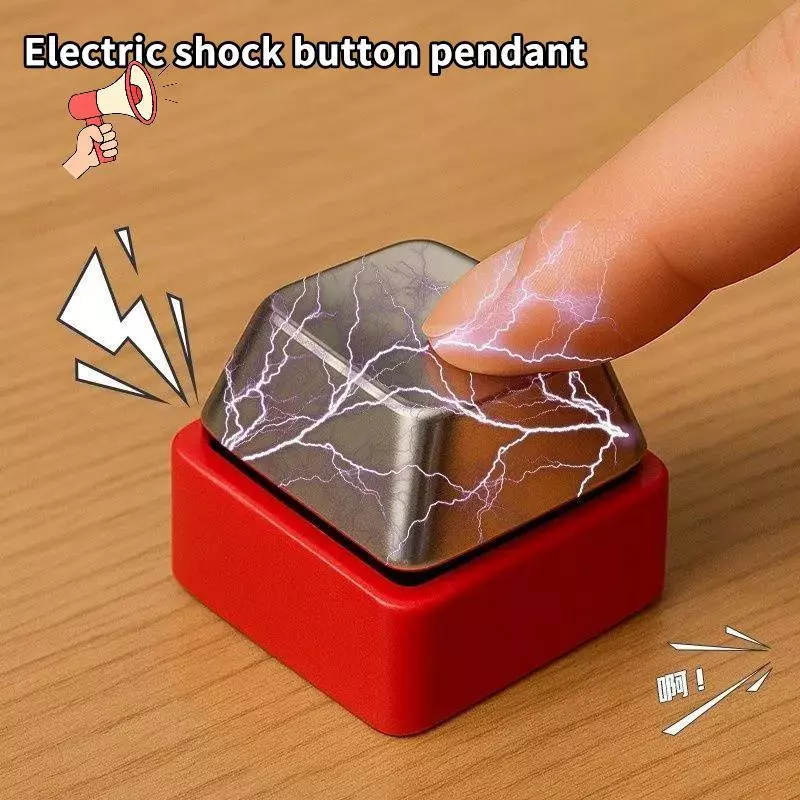 [MZ] Electric Sho คีย์บอร์ดไฟฟ้าพวงกุญแจ Street Tri Novelty Item Fidget พวงกุญแจ Shoing Handshake Tri Clier ของเล่น 1PC [TH]