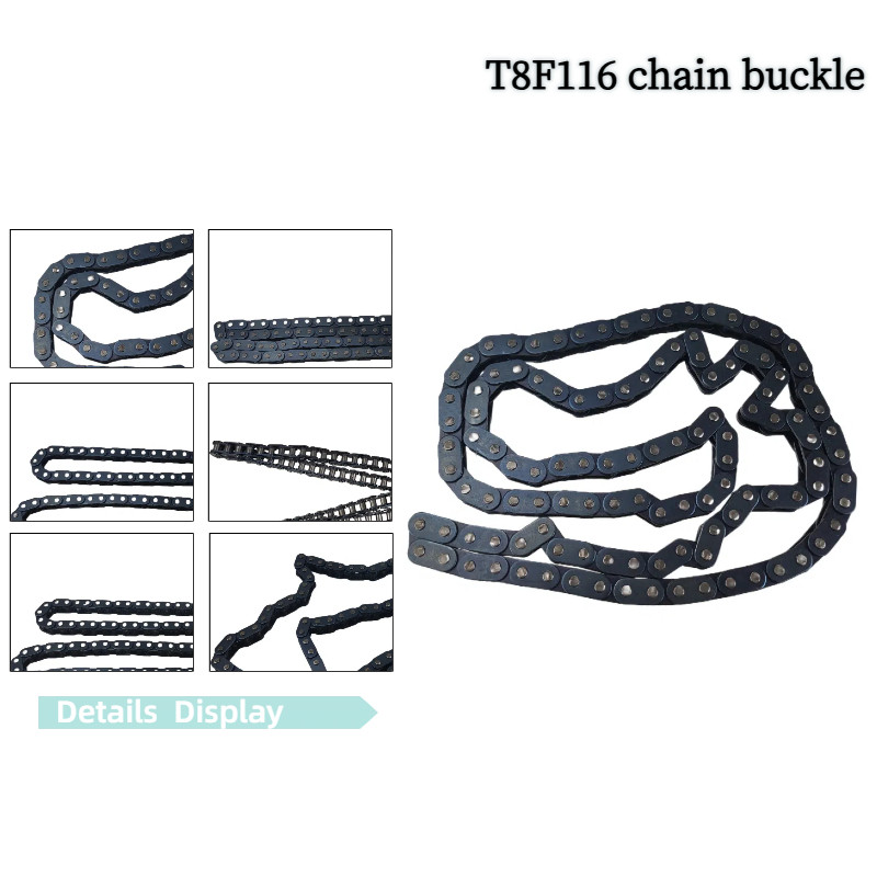 T8F โซ่อะไหล่ Master Link 116L สําหรับ 47cc 49cc 2 จังหวะเครื่องยนต์ Minimoto กระเป๋าจักรยานขนาดเล็ก