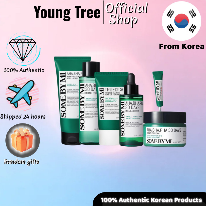 [SOME BY MI]Calming Body Lotion 200ml/Miracle Spot Cream 30ml/Tone up Sunscreen 50ml/30days Truecica