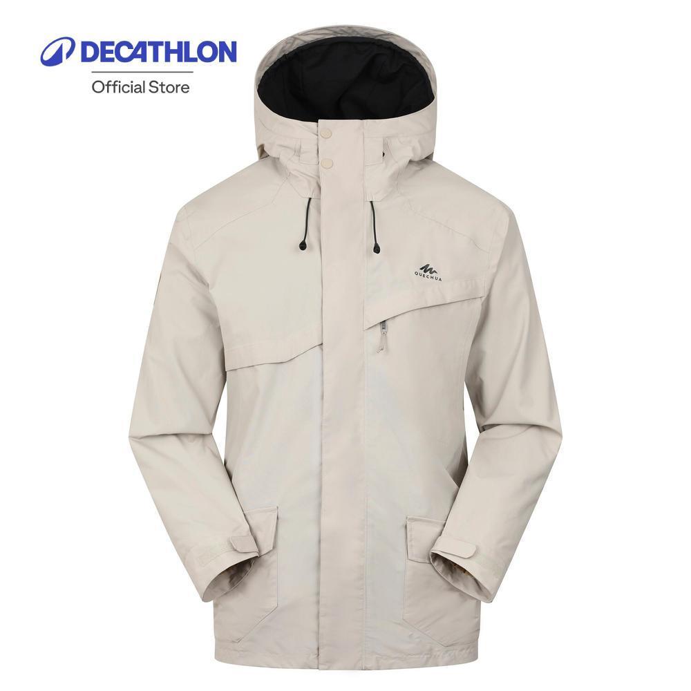 Decathlon Nh500 Protect Jkt Af M Cn เสื้อแจ็คเก็ตกันน้ำ รุ่น Nh500 - Beige
