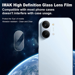 IMak สําหรับ Redmi Turbo 5 Max 5G ฟิล์มเลนส์กล้อง HD กระจกนิ…