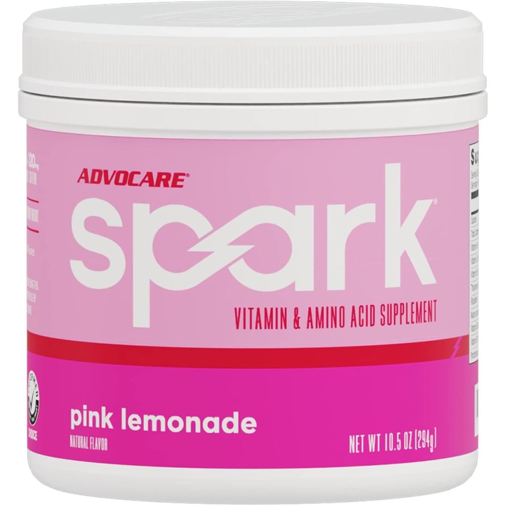 AdvoCare Spark อาหารเสริมวิตามินและกรดอะมิโน -- Focus & Energy Drink Powder Mix, ประกอบด้วยวิตามิน A