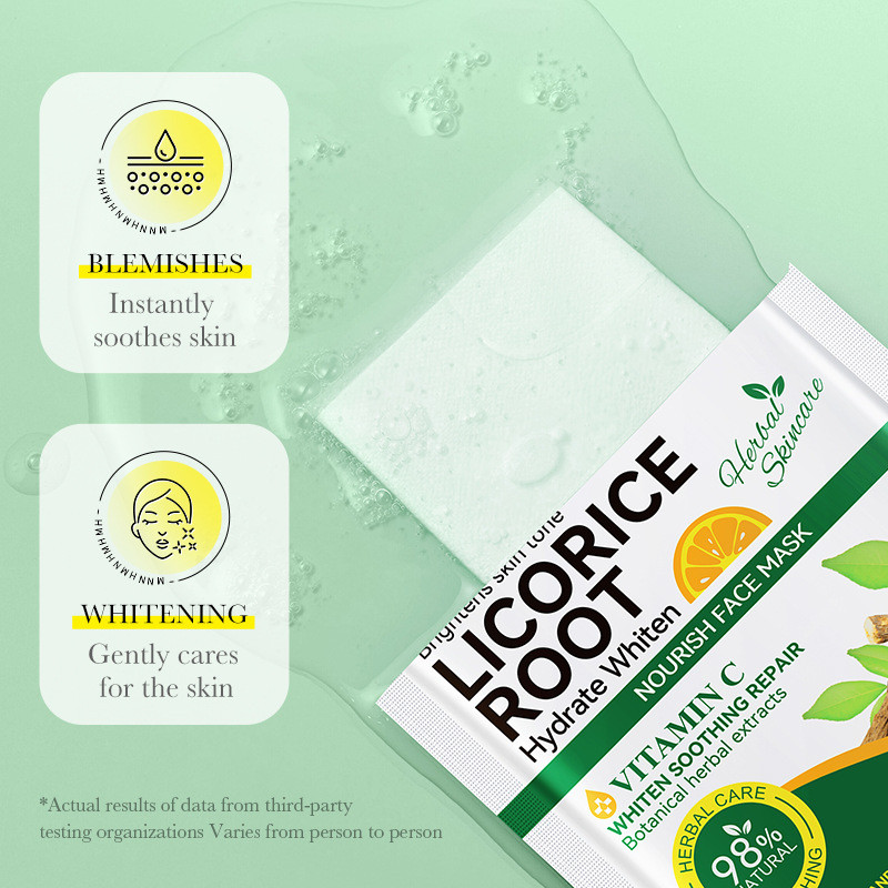 SADOER Licorice VC Moisturizing Nourishing Mask Patch