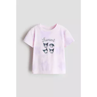 H&M(เอชแอนด์เอ็ม) เสื้อยืดพิมพ์ลาย เด็กหญิง 1327765_2