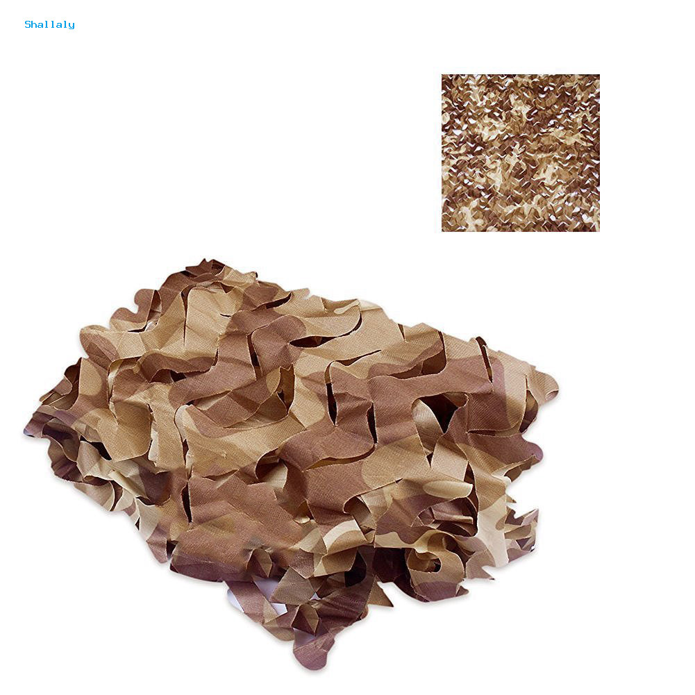 05x1m Outdoor Camping การล่าสัตว์ Woodland Camouflage ตาข่าย Sun Net Shelter