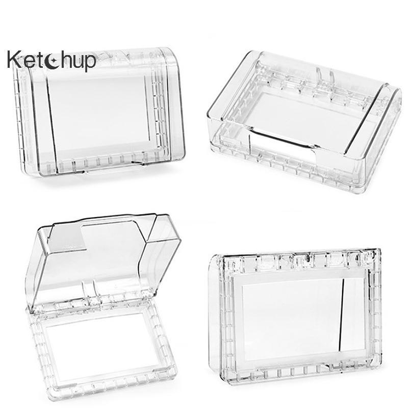 [Ktchup-t] 1PC Self กาวกันน้ําไฟฟ้าปลั๊กฝาครอบ Splash กล่อง Soets สวิทช์ป้องกันกล่อง Protector อุปกรณ์ห้องน้ํา Nice