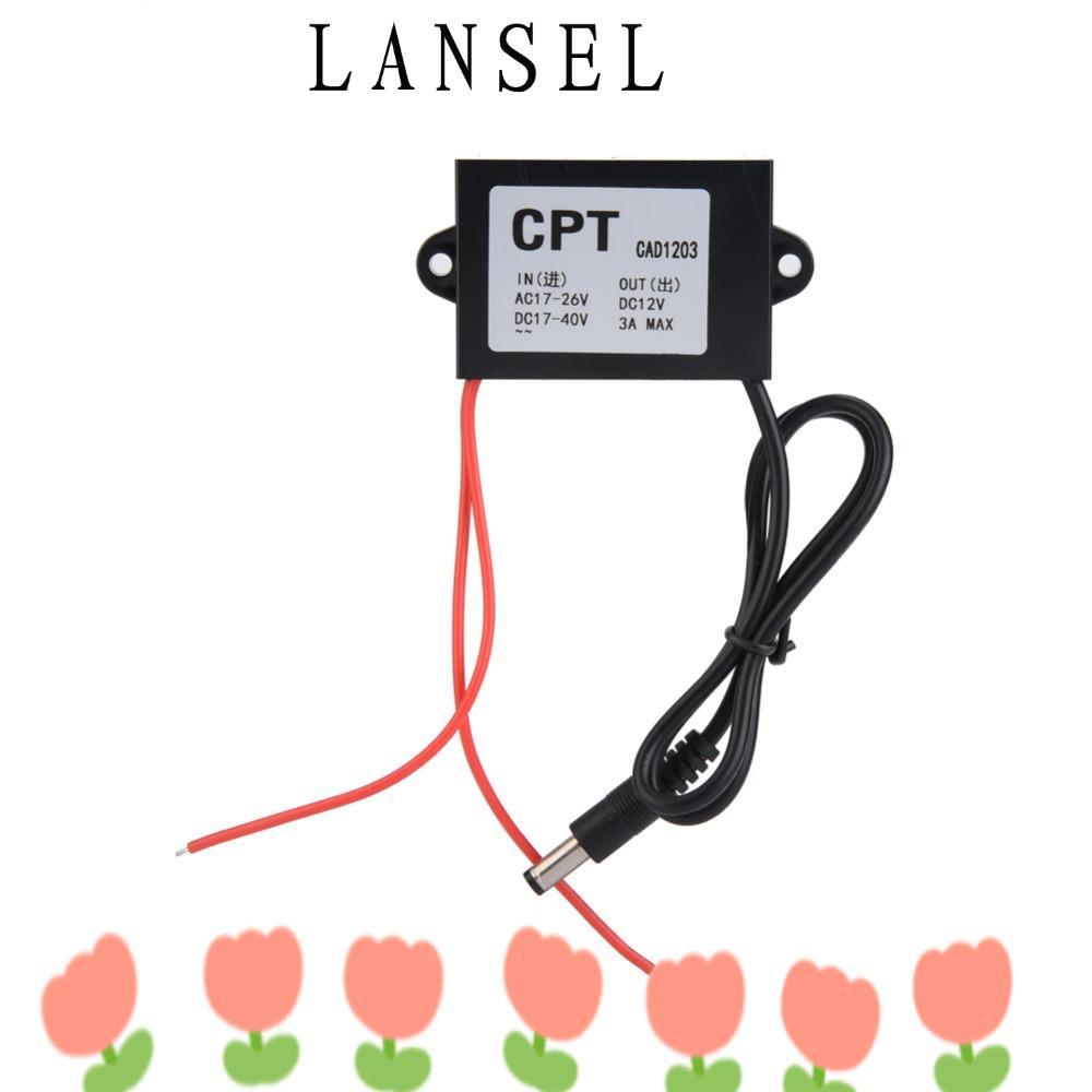 LANSEL1 แหล่งจ่ายไฟ Regulator, 3A เอาต์พุต AC 17-26V อินพุต AC-DC Power Supply Converter, Stable Out