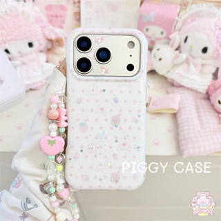 เหมาะสำหรับ Samsung A56 A07 A17 A05 A10 A25 A35 A21S A51 A52 A03 A23 A24 A25 A04E A04 A54 เคสโทรศัพท์ลายกระต่ายน้อยน่ารั