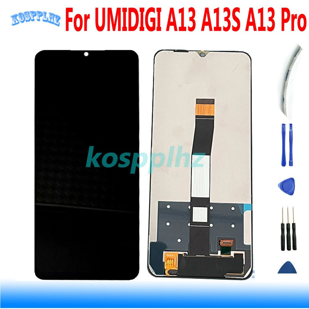 ทดสอบใช้งานร่วมกับ UMIDIGI A13 Pro Max 5G LCD หน้าจอสัมผัสแผงเปลี่ยน A13Pro A13S A13 T C69X