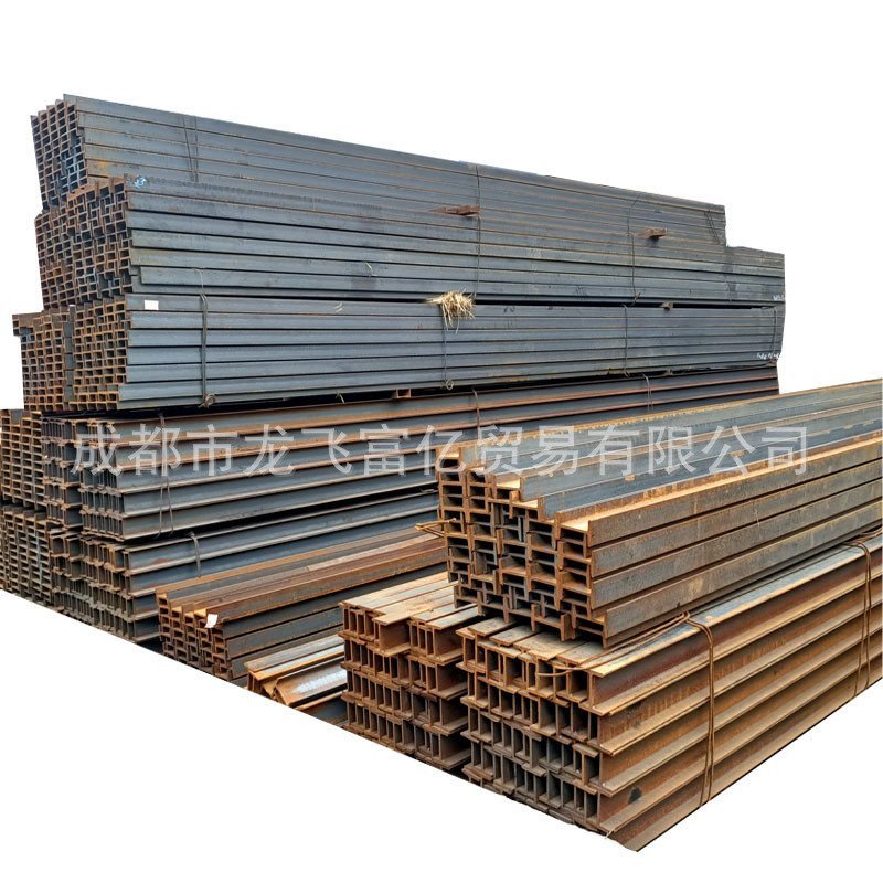 เสริมเหล็ก 6m สังกะสีเฉิงตูรูปตัว I คานเหล็กคอลัมน์การก่อสร้างเย็น q235b ประเภทเหล็กโค้งความร้อน Rol