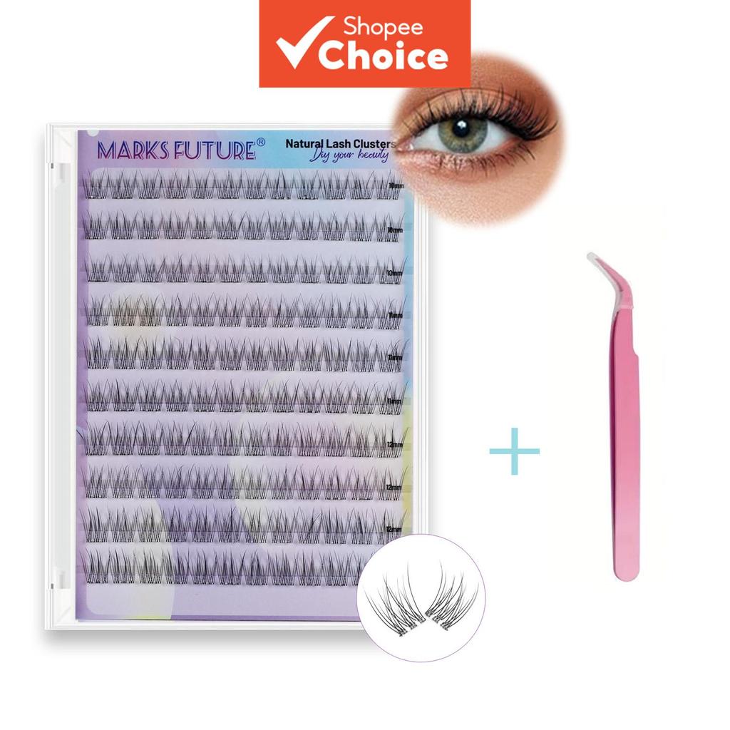 ขนตาปลอมแบบกาวในตัว 120 ชิ้น ทรง C-Curl ความยาวคละแบบ ฟูฟ่อง ใช้ซ้ําได้ ไม่ต้องใช้กาว ดูเป็นธรรมชาติ ใช้ง่าย เหมาะกับผู้เริ่มต้นและใช้ในชีวิตประจําวัน