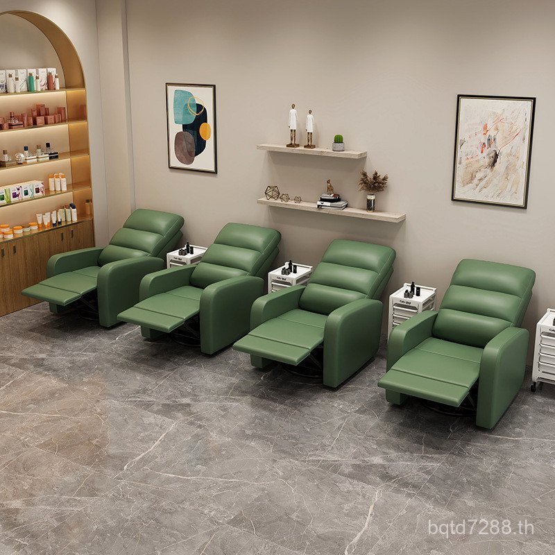 โซฟาแบนนอนสํานักงานขนตาร้านเสริมสวยช่องไฟฟ้ามัลติฟังก์ชั่เล็บพักผ่อนร้านเก้าอี้นอนเก้าอี้แช่เท้านวดค