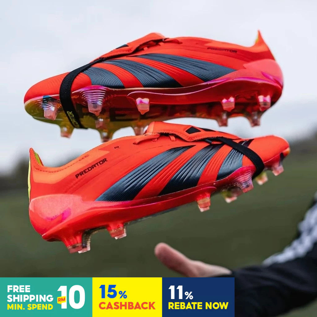 Predator 30th Anniversary Limited Edition รองเท้าฟุตบอลสำหรับผู้ชาย ขนาด 39-45 กันลื่นและคงทน